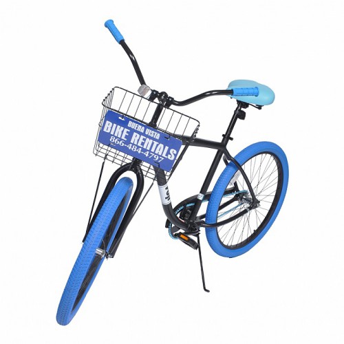 Standard Beach Cruiser Bicycle Rental: Blue